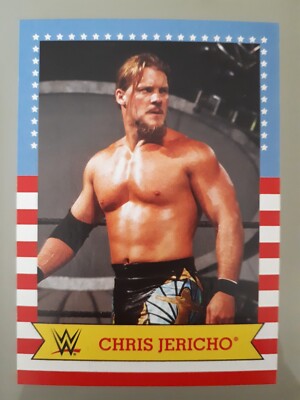 2017 Topps Heritage WWE Chris Jericho #12 SummerSlam All-Stars Wrestling Lesen!