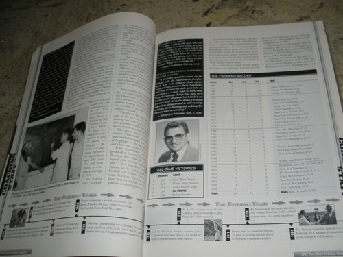 PENN STATE 1997 FOOTBALL YEARBOOK PB - 第 7/8 張圖片