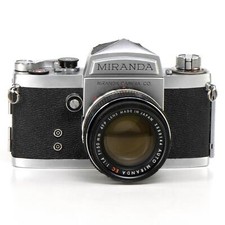 Miranda DR Camera  Miranda EC 50mm f1.4  White  Japan  A mount  1961 - 1962