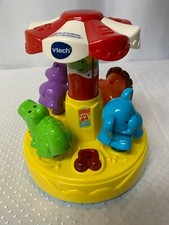 VTech Spin  Learn Color Carousel   Lights  Sound Educational Numbers  Music