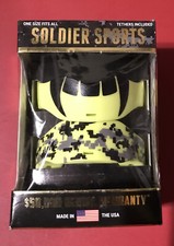 SOLDIER SPORTS CUSTOM ALL SPORTS 2 PC. NEON FANGS MOUTH GUARD LIP PROTECTOR NIB