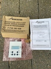 Worcester C1 single channel digital plug in programmer pt no 8716156120