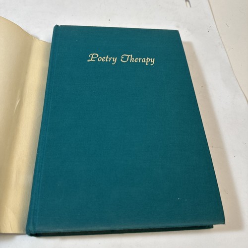 Poetry Therapy by Jack J. Leedy 1969 Hardcover – Vintage Psychotherapy Book - Picture 14 of 15