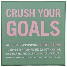 Crush Your Goals Cards 40 Super-Inspiring Quote Cards Inner-Truth® Deck