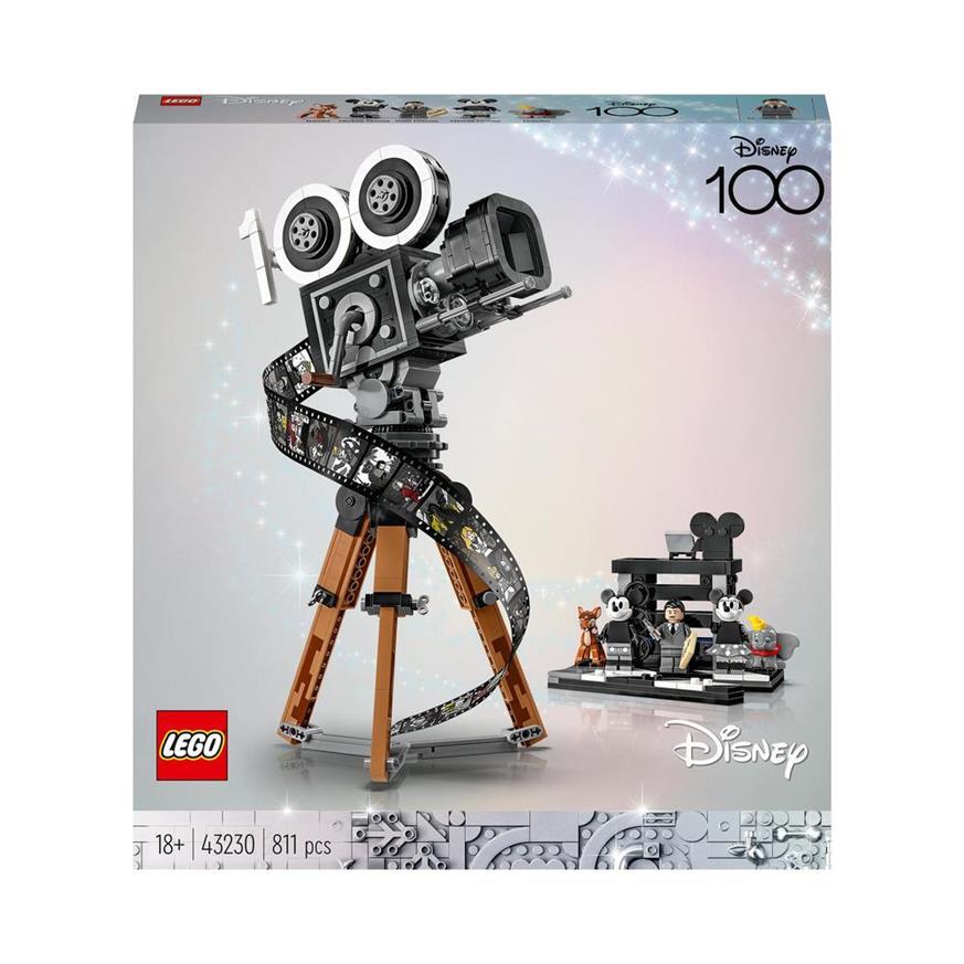 Costruzioni - Disney: Lego 43230 - Classic - Cinepresa Omaggio A Walt Disney