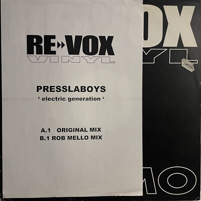 PRESSLABOYS Electric Generation  Vinyl 1￼2 Mix Promo
