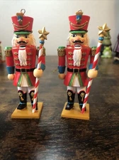 Vintage AGC Inc. nutcracker ornaments Lot Of 2