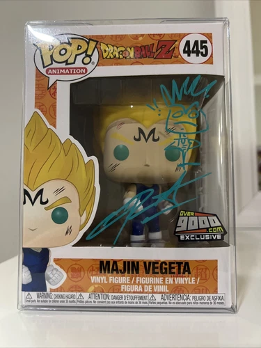 Funko POP! Animation Dragon Ball Z Majin Vegeta #445 Signed