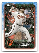 2024 Topps Holiday Baseball - Base - Corbin Burnes #H7