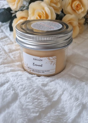 Ernadi Candles Coconut Scented Container Candle - 100g - Picture 4 of 7