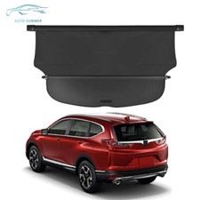 For Honda Crv 2017-2018 2019 Retractable Cargo Cover Black Security Trunk Shade