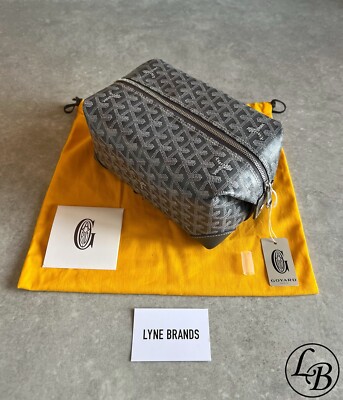 希少品◆入手困難♪【GOYARD】Bowling 25 グレー Toiletry Bag Goyard Bowling 25 Toiletry Bag