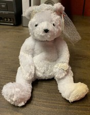 TY Beanie Baby - BRIDE the Wedding Bear (8 inch) - Stuffed Animal Toy - With Tag