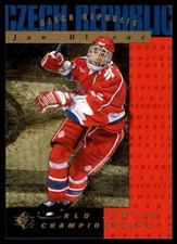 1994-95 SP #158 Jan Hlavac Czech Republic Rookie Hockey Card. rookie card picture