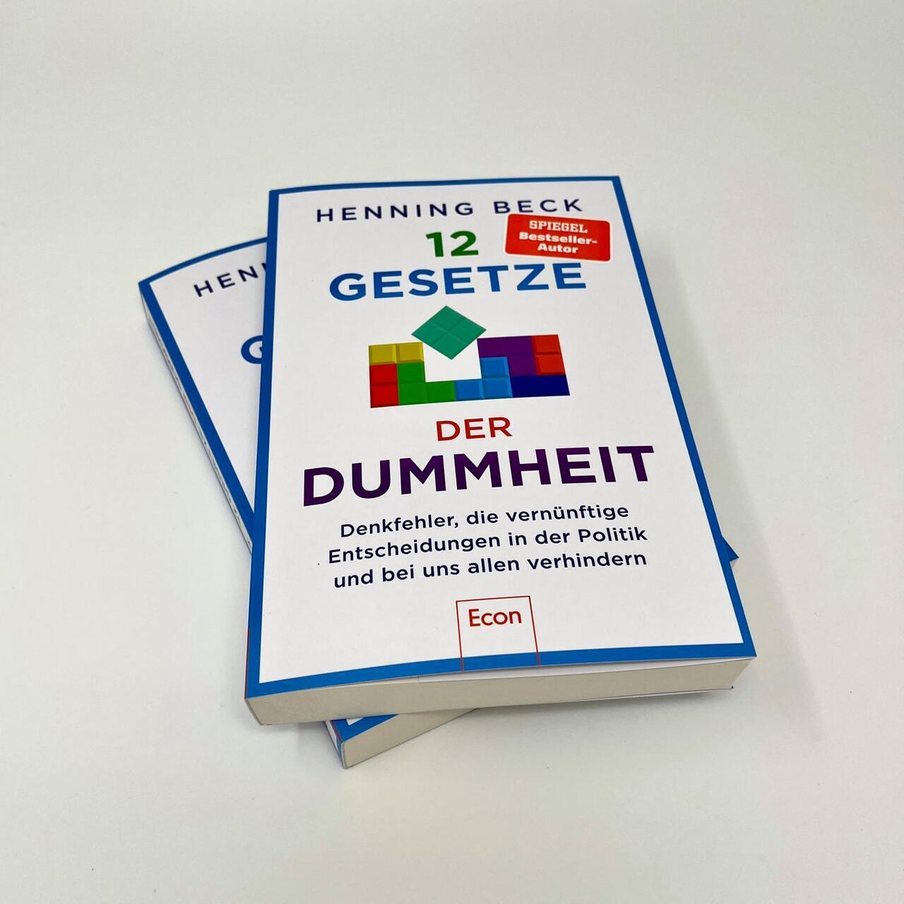Thumbnail - Henning Beck / 12 Gesetze Der Dummheit9783430211024
