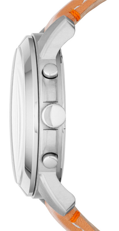 Fossil Grant Chronograph Leather Strap 