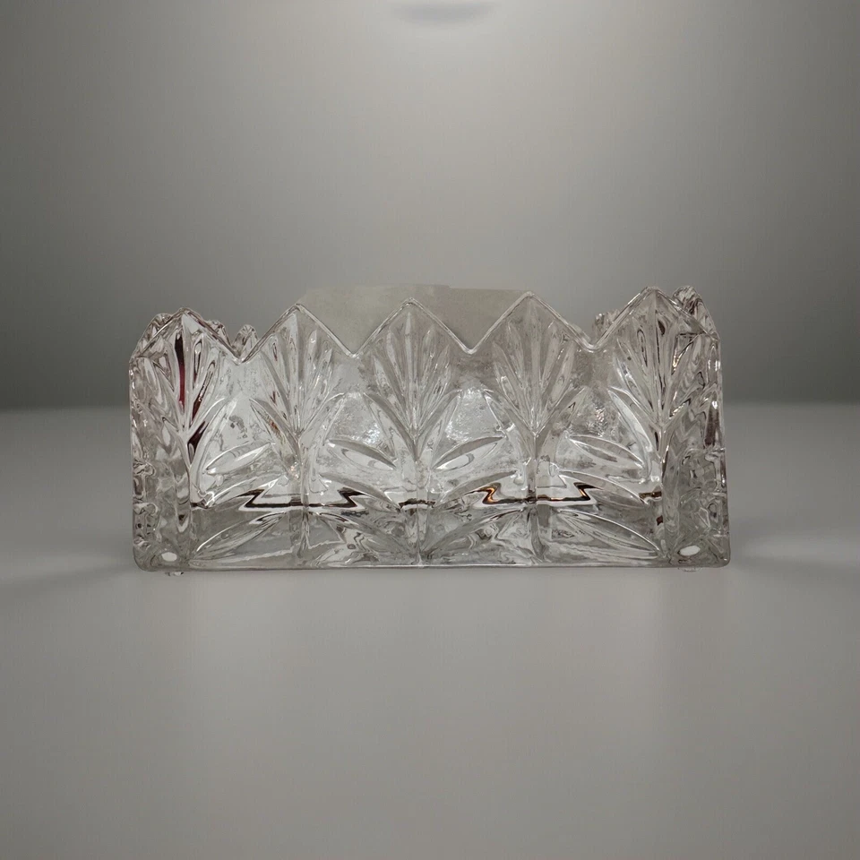 Glass Vanity Tray - Stunning Clarity W/scalloped Edge - Image 4 of 4