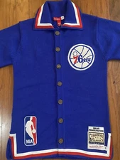 mitchell & ness philadelphia 76ers 82-83 Clot warmup