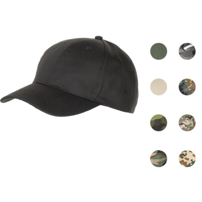 MFH US Cap größenverstellbar Army BW Baseball Kappe Bundeswehr Mütze Cappy Hut