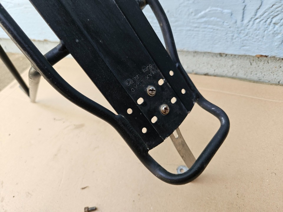 Trek Interchange Rear Cargo Rack Alloy Road Mountain Touring Bike Black ...