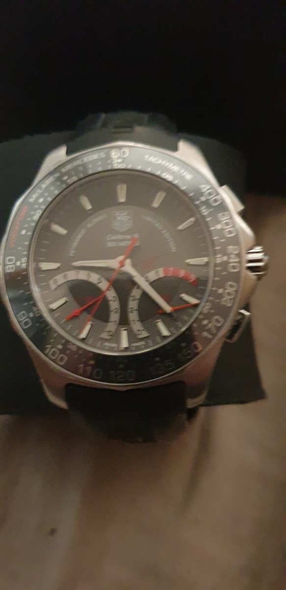 TAG Heuer Aquaracer Calibre S Fernando Alonso Limited Edition Mens