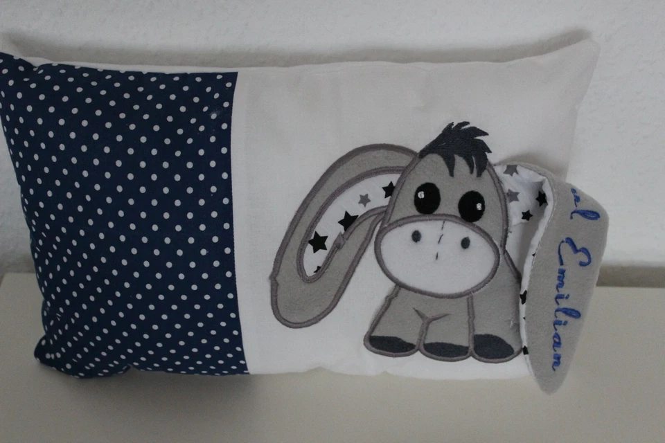 HANDMADE Kissen mit Namen,Wunschname,Taufe,Geburt,Geschenk,Kinder