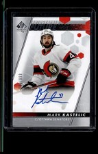 2022-23 SP Authentic Future Watch Autograph Mark Kastelic RC Auto 286/999 Ottawa