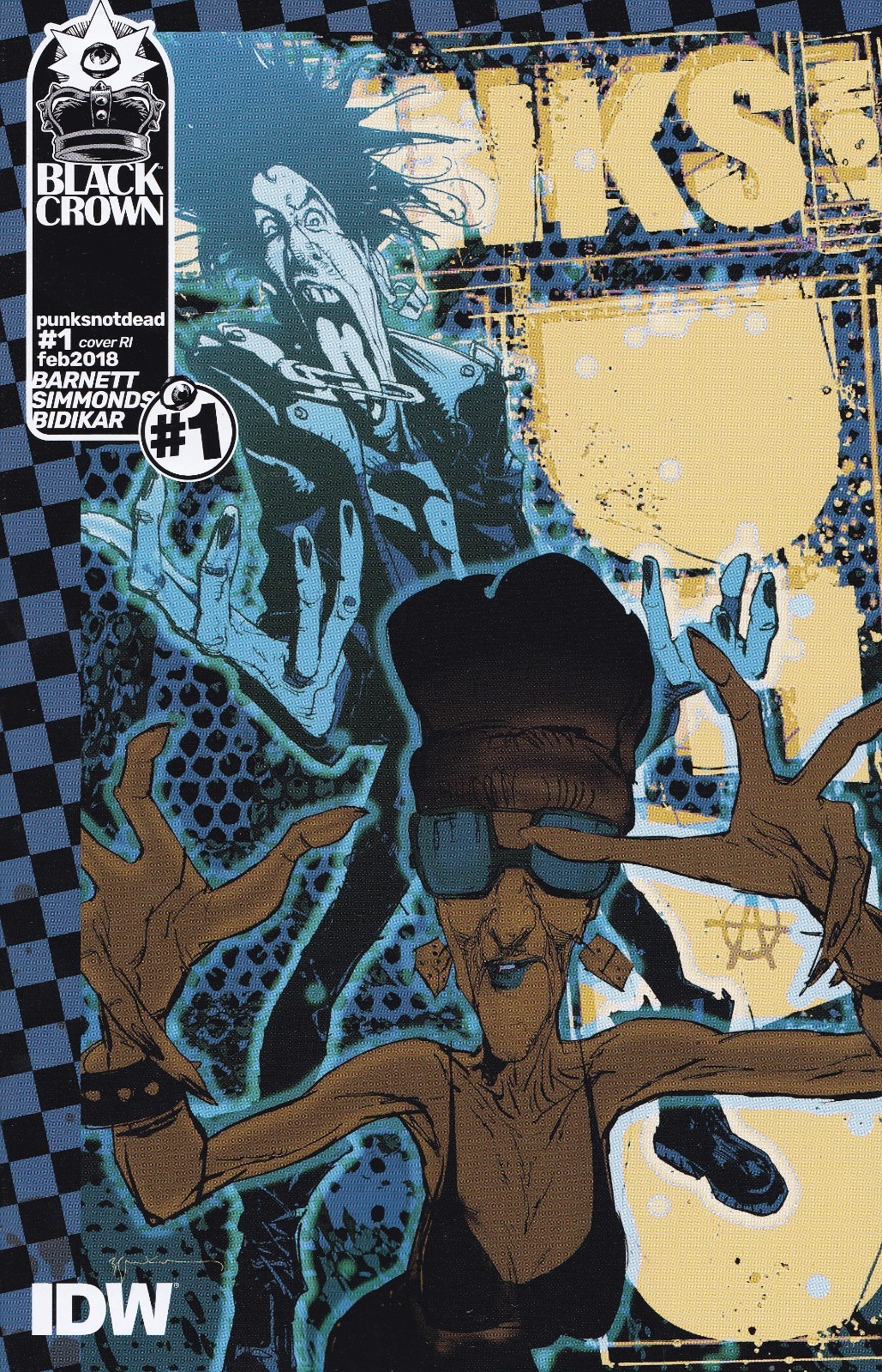 PUNK'S NOT DEAD (2018) #1 - VARIANT 1:10 New Bagged