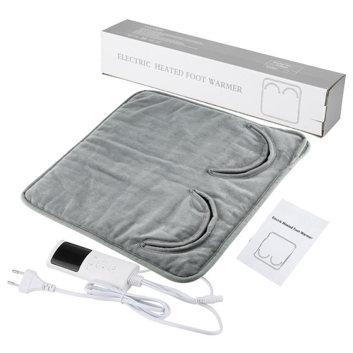 Electric Foot Heating Pad - Washable Soft Plush Warmer, Home Office Bedroom, the - Picture 27 of 28