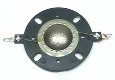 Titanium Dome Ribbed Hi-Frequency Tweeter Diaphragm 8 ohm 25.4mm Length 81.5mm