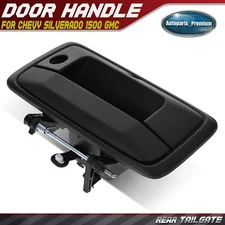 Upgraded Metal Tailgate Handle w/ Keyhole Camera Hole for Chevy Silverado GMC