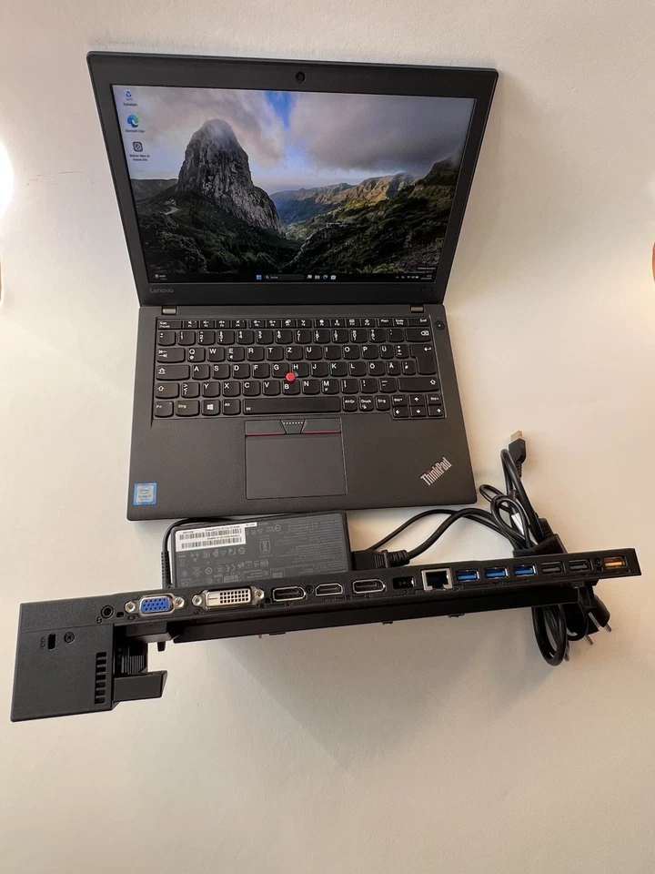 Lenovo Thinkpad Laptop X270 12,5" i7, 512 GB SSD 16GB RAM Windows 11 PRO HDMI - Bild 2 von 4