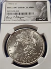 1900-O $1 Morgan Silver Dollar - NGC Brilliant Uncirculated Signature Label