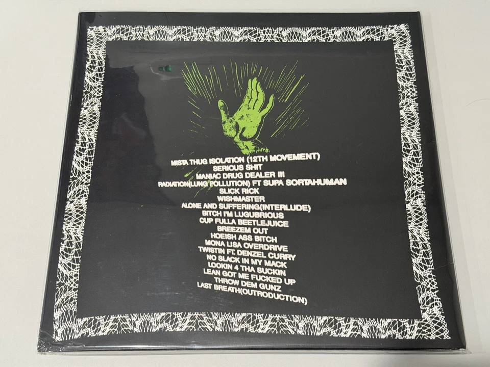 Lil Ugly Mane - LUM - Mista Thug Isolation 2LP Double LP Black Vinyl - BRAND NEW - Image 2 of 3