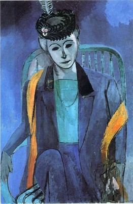 Henri Matisse - Portrait of mme 1913 A1-A4 Plakat Kunst Gemälde Meister Fine Class