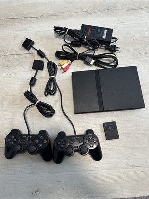 Sony PlayStation 2 Slim SCPH-77004 PAL mit DualShock 2 Controller Top Zustand