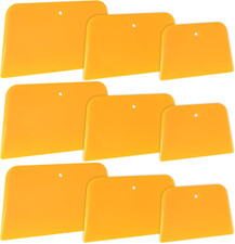 Body Filler Spreader, 9 Pack Reusable Plastic Spreader Tool for Automotive Body
