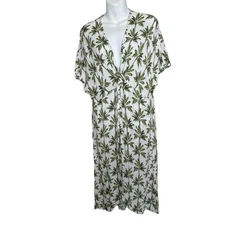 Show Me Your Mumu Get Twisted Maxi Dress Size S Green Palm Coastal Grannycore