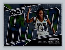 2022 Panini Prizm WNBA #5 Kelsey Mitchell Get Hyped