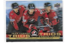2021-22 UD Tim Hortons Team Canada Trios Weber, Staal, Toews # T-14