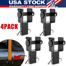 4PCS Steel Trailer Stake Pocket Winch, Utility Capacity# 16200 lbs, WLL 5400 Lbs