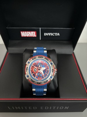 INVICTA Marvel Captain America Model 26780 Men's Watch 52mm !READ