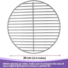 7440 Carbon Grate for Weber One-Touch, Bar-B-Kettle & Smokey Mountain Cooker, 34 cm