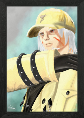 miqo'te male Final Fantasy XIV gerahmtes Wandbild Poster Leinwanddruck Bild