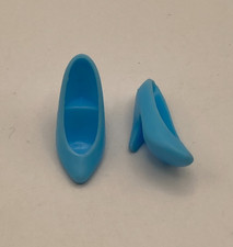 Mattel Barbie Doll Light Blue High Heel Court Shoes