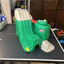 Vintage Little Tikes Green Adventure Mountain for Hot Wheels- Mountain & Bridge