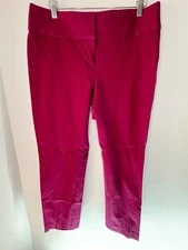 Alfani Fuchsia Capri Pants Women’s Size 12
