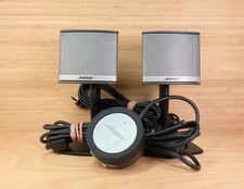 Bose Companion 3 Series II / Satellite Speakers  Control Pod / No Subwoofer