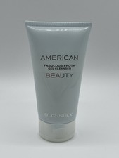 NEW AMERICAN BEAUTY Fabulous Froth Gel Facial Cleanser 150ml HTF Made In USA