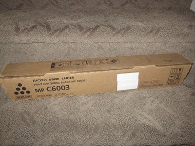 Ricoh Savin 841849 MP C6003 Black Toner Cartridge Genuine OEM